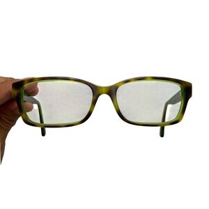 Coach HC 6040 5117 Eyeglasses Tortoise Green Brooklyn Rectangular 52-16-135